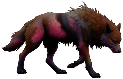 Calico Common Direwolf | Xanje