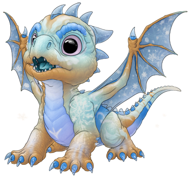 Tundra Frostfel Dune Dragon | Xanje