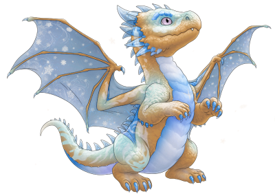 Tundra Frostfel Dune Dragon | Xanje