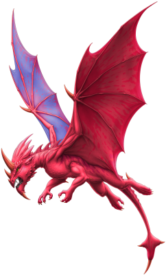 Painted Gargoyle Dragon | Xanje