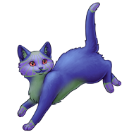Colourful Jack-o'-lantern Pumpkin Shorthaired Cat | Xanje