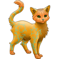 Autumn Pumpkin Shorthaired Cat | Xanje